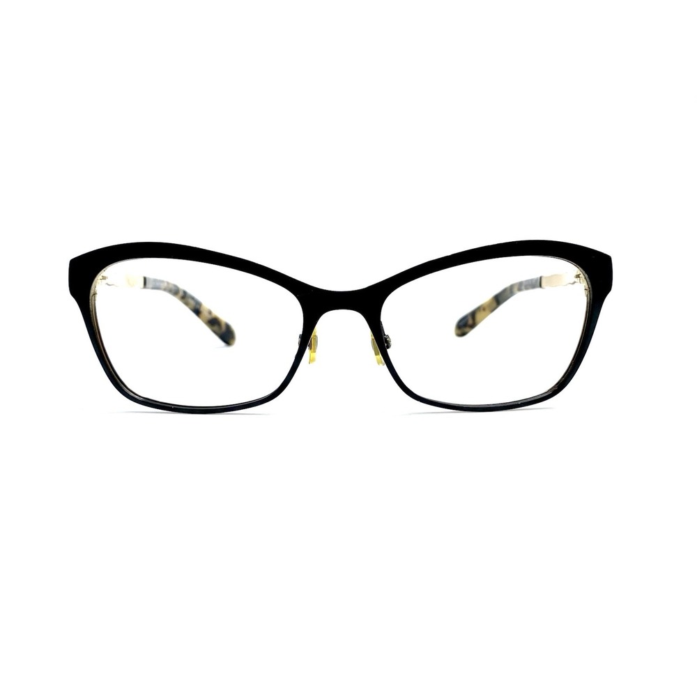 Kate Spade Women's Cat Eye Black Gold Metal Eyeglasses Melonie 006 52 17 135